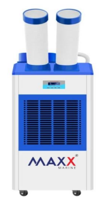 MAXX Draagbare Air Conditioner, Capaciteit 2 ton, 14000 BTU, 220 volt, 60 Hz