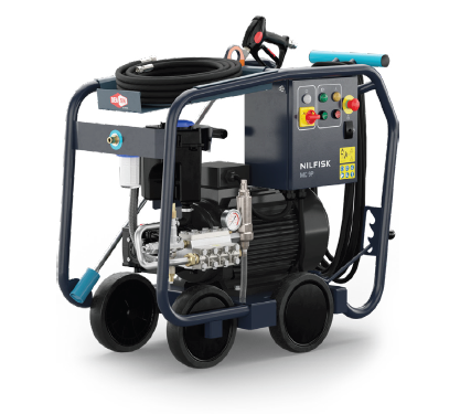Nilfisk MC9P-500 Ultra High-Pressure Water Blaster for 500 Bar, 440 V, 3 Ph, 60 Hz, 16 l/min, IMPA 590859