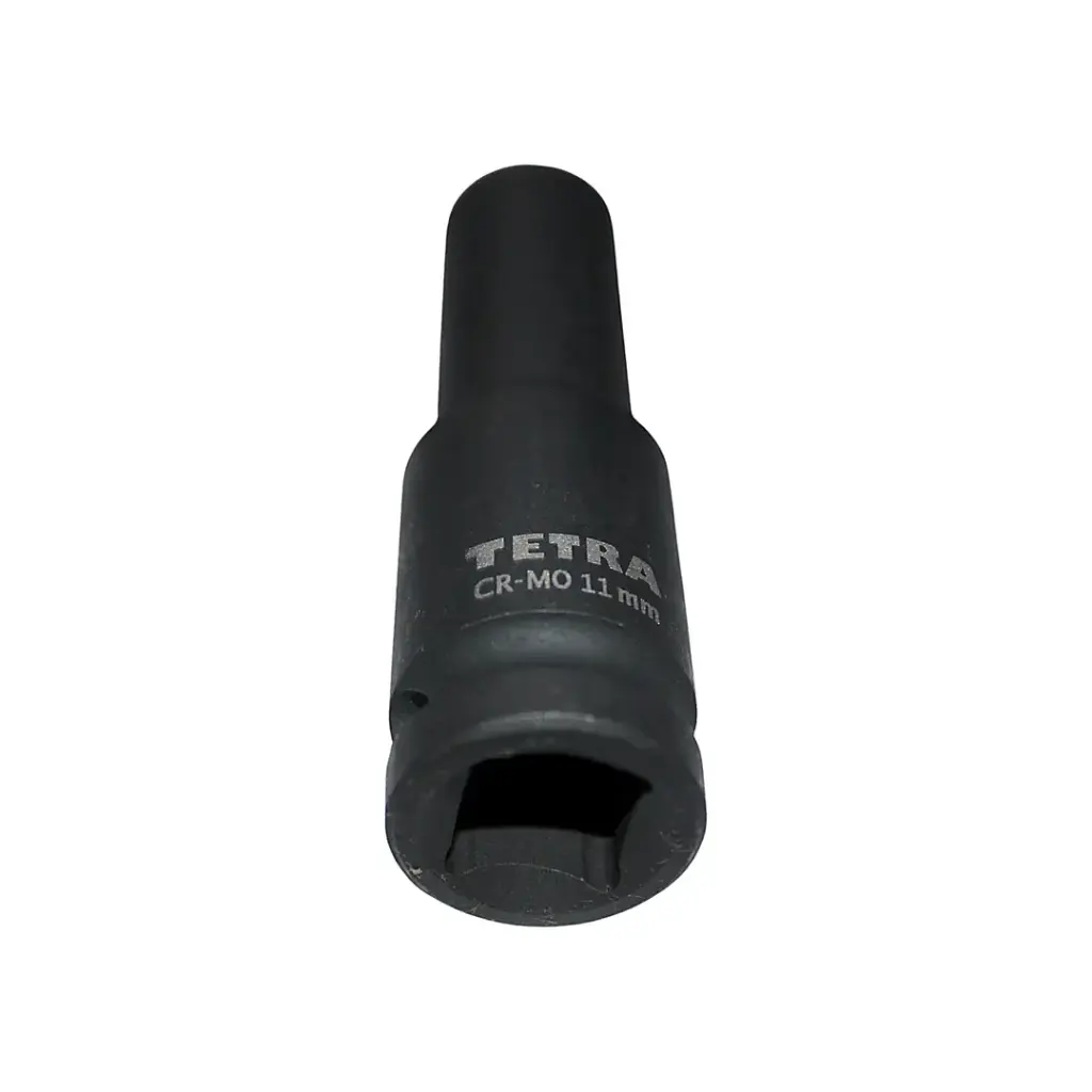 TETRA  Deep socket 11 mm impact wrench 1/2" (12,7 mm), Length 78mm. IMPA 590214
