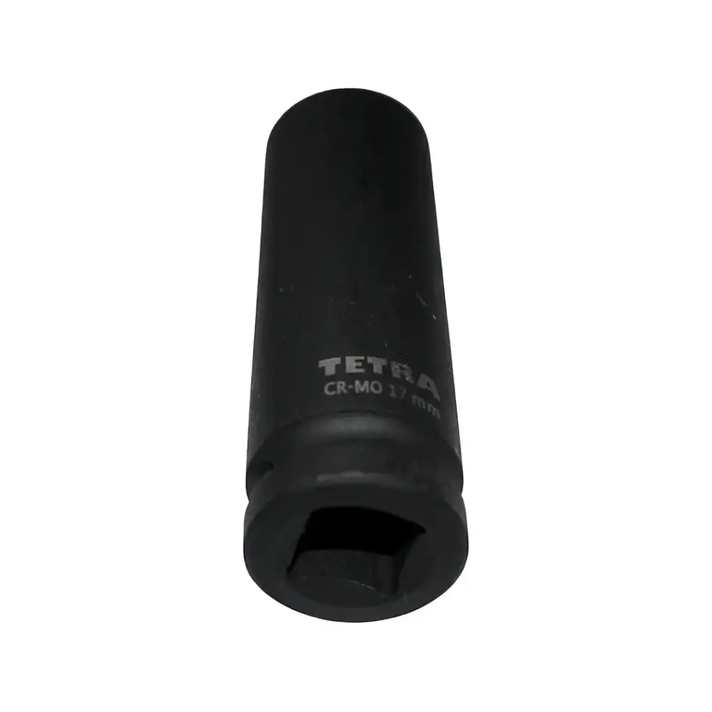 TETRA  Deep socket 17 mm impact wrench 1/2" (12,7 mm), Length 78mm. IMPA 590218