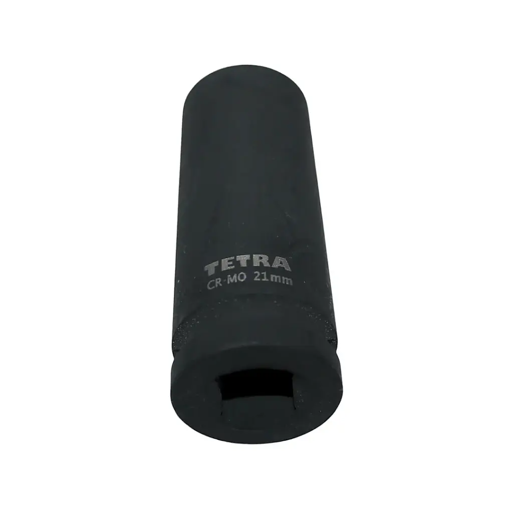 TETRA  Deep socket 21 mm impact wrench 1/2" (12,7 mm), Length 78mm. IMPA 590220