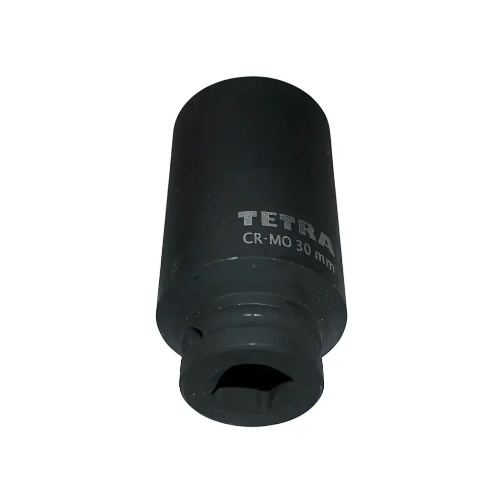 TETRA  Deep socket 30 mm impact wrench 1/2" (12,7 mm), Length 78mm. IMPA 590227