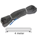 TETRA RS-4T4M, Polyester rondstrop, Werklast 4 ton, Lengte 4 m, Veiligheidsfactor 7:1, EN1492-2    