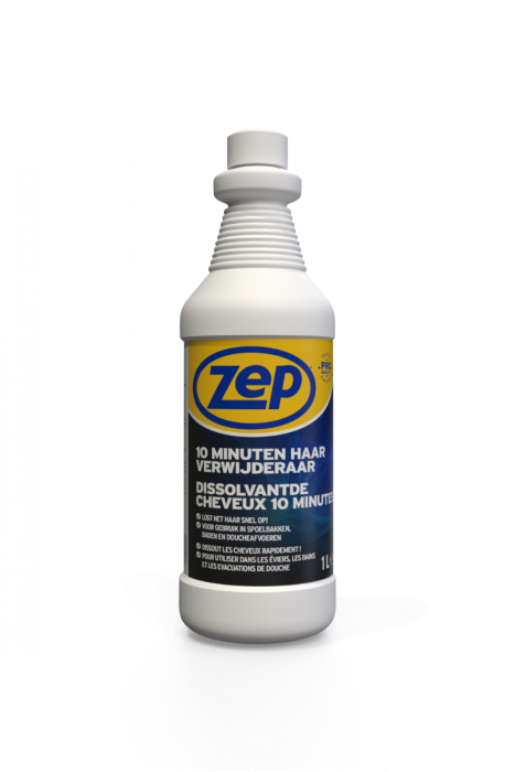 Zep 10 Minuten haar verwijderaar, Fles a 1 liter. 