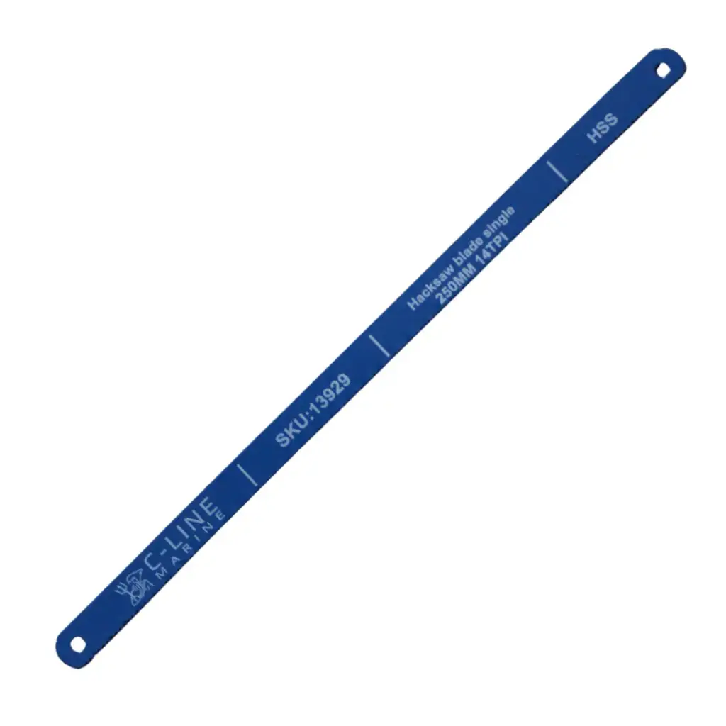 C-Line Single Hacksaw Blade High Speed Steel 250 mm x 14 tpi. IMPA 613451