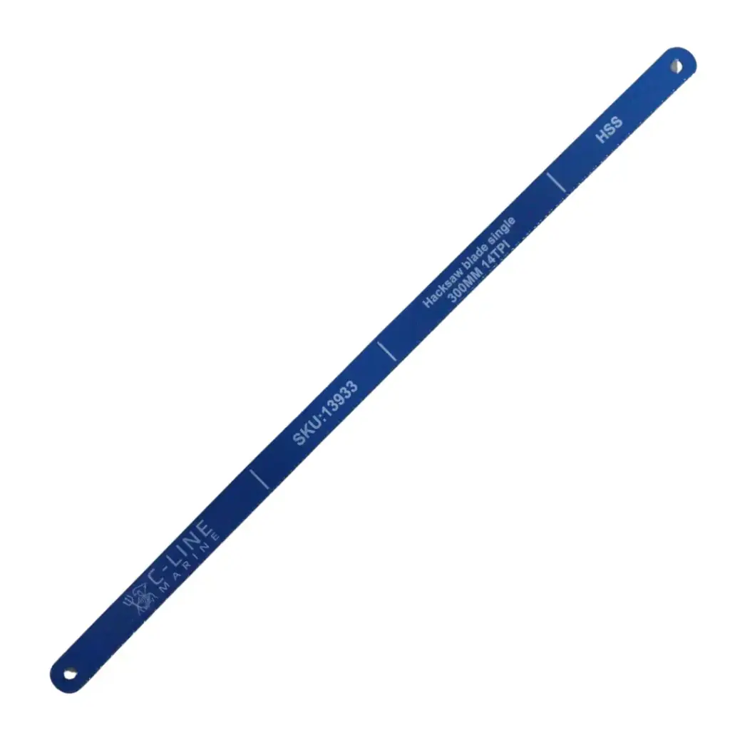 C-Line Single Hacksaw Blade High Speed Steel 300 mm x 14 tpi. IMPA 613455