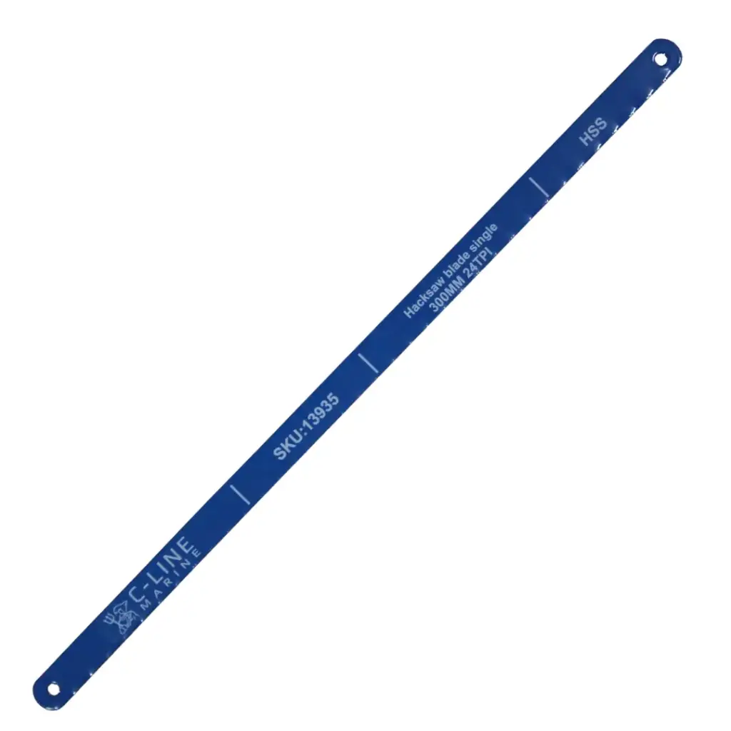 C-Line Single Hacksaw Blade High Speed Steel 300 mm x 24 tpi. IMPA 613457