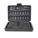 C-Line 100 pcs Screwdriver Bitset in plastic case. Pozidrive, Phillips, Slotted, Hexagon, Torx.