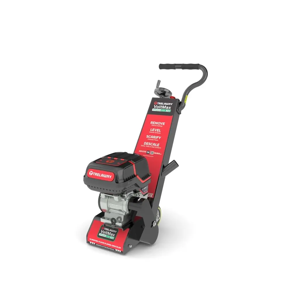 Trelawny TFP 200 Vloerfreesmachine met motor & tct trommel, ACCU NIET INBEGREPEN, 320.2520T