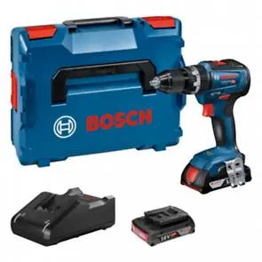 Bosch GSB 18V-55, Accu Klopboormachine, in kunststof box, met lader en 2 x 2,0 Ah batterij, IMPA 590906, UN 3481
