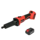 YATO Cordless die grinder, Collet 6 mm, max diameter 25 mm, 8000-26.000RPM, WITH 18V 4.0Ah Battery and Charger, UN 3480, IMPA 591076  