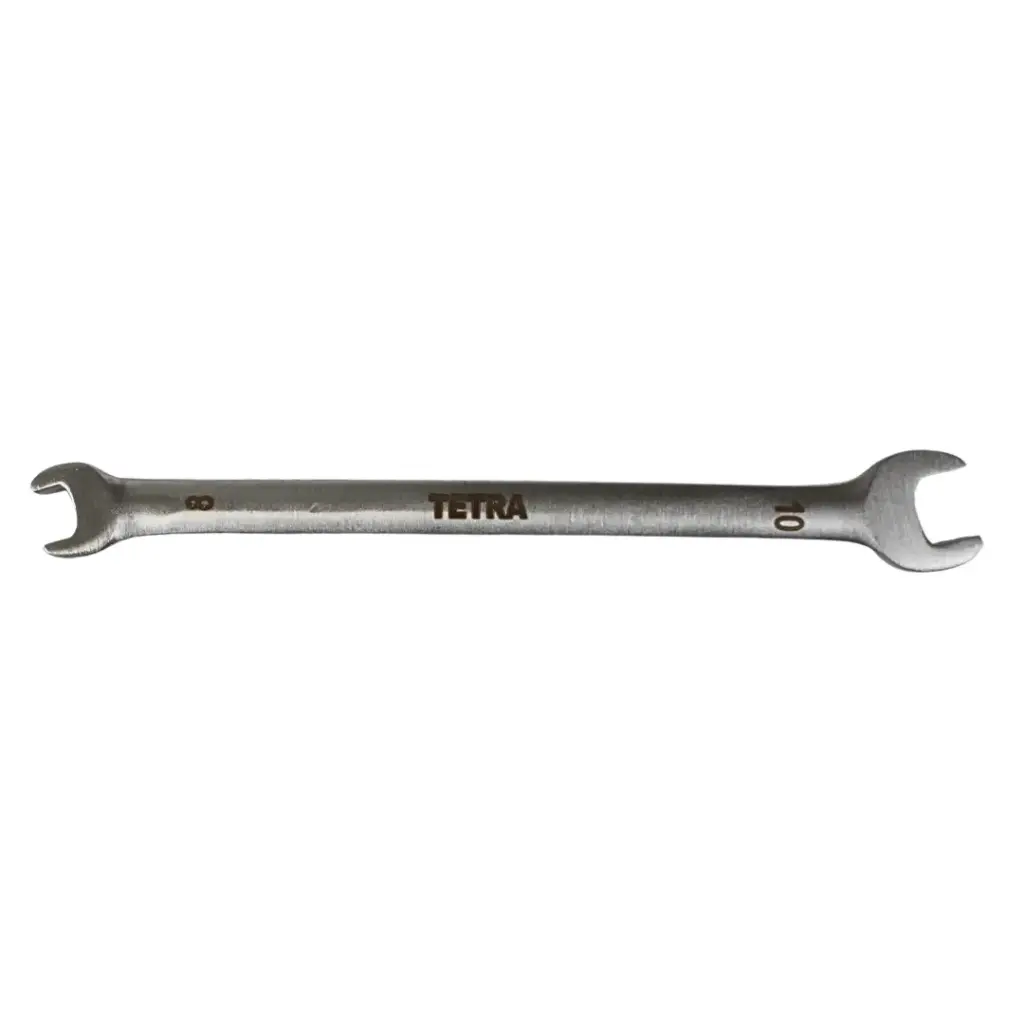 TETRA Wrench Double Open End 8 x 10mm Stainless Steel, IMPA 616027