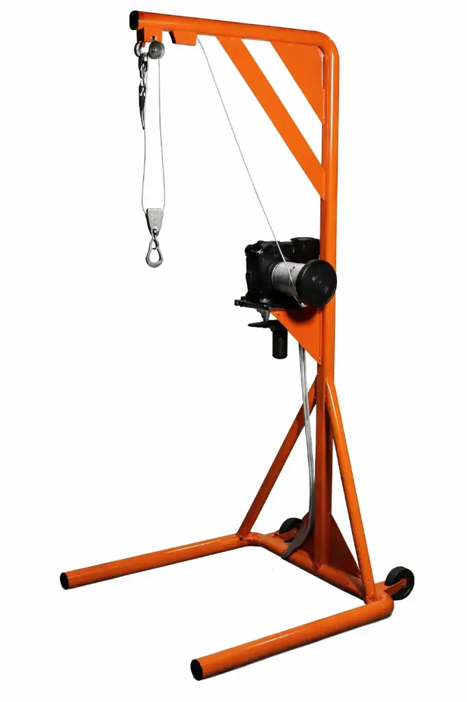 C-Line Luchtgedreven verplaatsbare lier, hijscapaciteit 200 kg, IMPA 590605