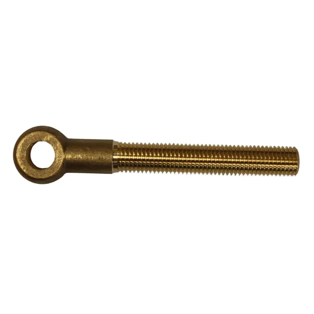 Brass Dogbolt  M16 x 100mm, Without Butterfly Nut, IMPA 692401