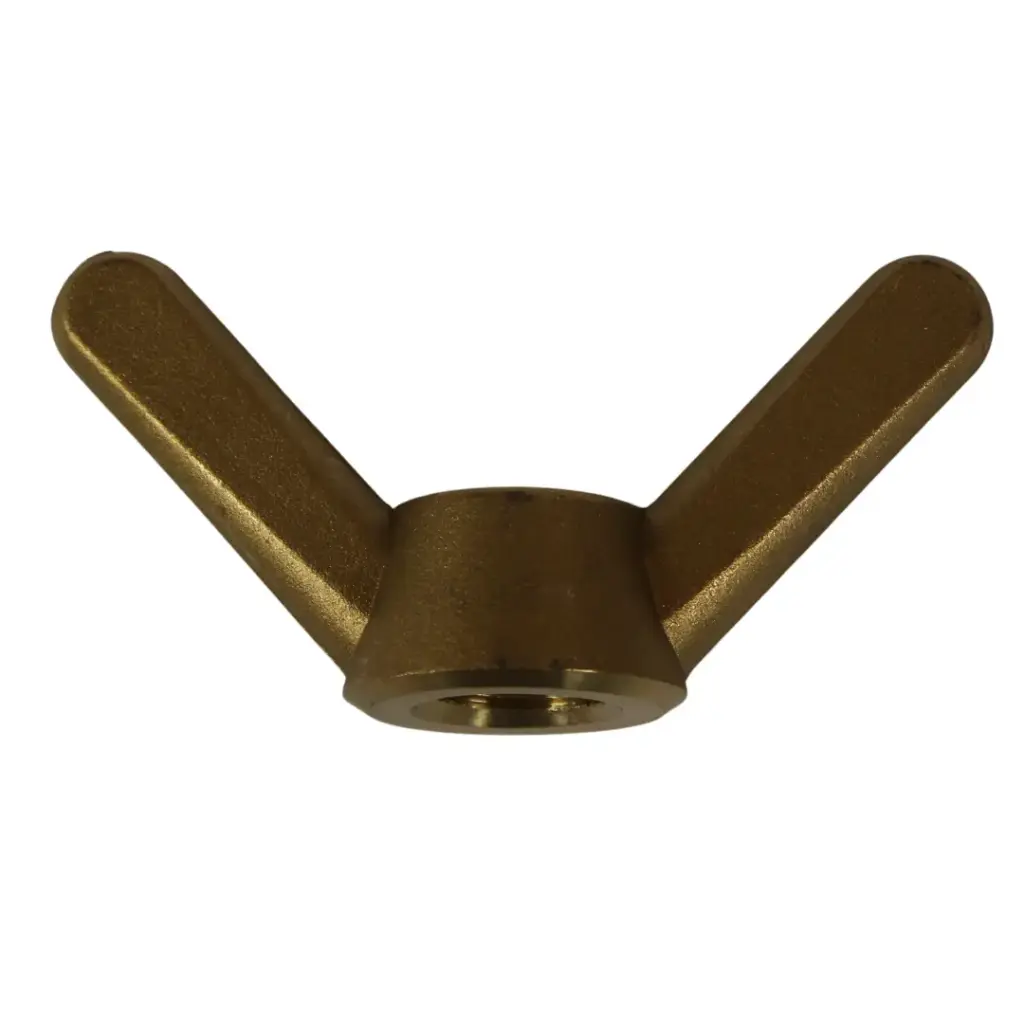 Brass Butterly Nut for Dogbolt M12, IMPA 693001