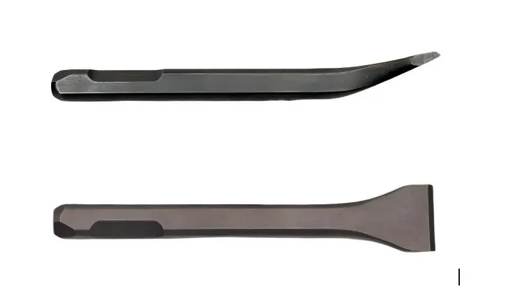 C-Line, Bent flat chisel for Flux Chipper CL-24, square connection, IMPA 590533