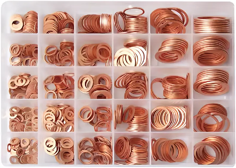 C-Line, Copper Ring Kit 30 sizes, 568 pieces, IMPA 813080