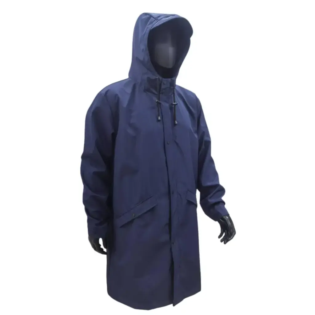 C-Line Rain Jacket, Navy Blue, L (Mesh Lining)  