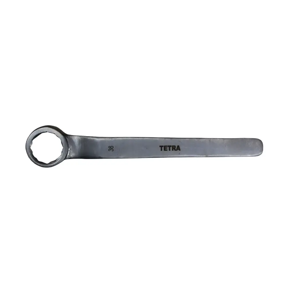 TETRA Single end 60 degree offset wrench 36mm 12-point. Stainless Steel IMPA 616060