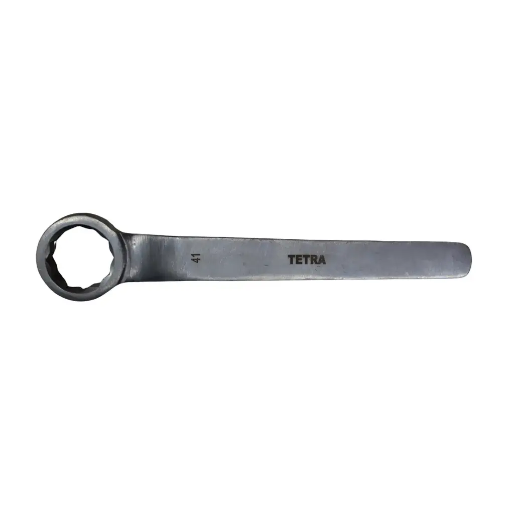 TETRA Single end 60 degree offset wrench 41mm 12-point. Stainless Steel IMPA 616061