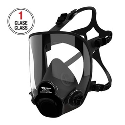 [12964] Climax M742, Full face mask for two filters with bayonet connection, panoramic view, IMPA 331165[46.0](65.1)