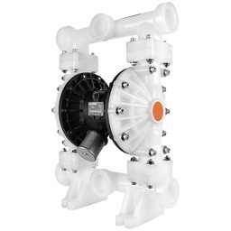 [12993] TETRA TDPKN-50 PP/T, Pneumatische membraanpomp,  Polypropyleen frame, Teflon membranen,  in/uit 2", air inlet 1/2",  IMPA 591614[7.0](1205.0)