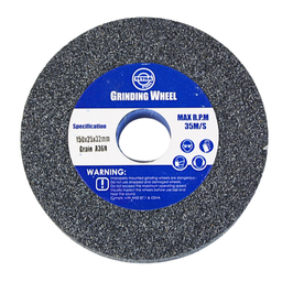 [13141] TETRA Rechte slijpsteen 150 x 25 mm, korrel 36, asgat 32 mm, IMPA 614820[48.0](7.0)