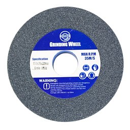 [13142] TETRA Rechte slijpsteen 150 x 25 mm, korrel 60, asgat 32 mm, IMPA 614820[49.0](7.0)
