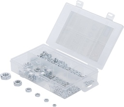 [13165] Grease nipple kit hydraulic M6 / M8 / M10 steel 110pcs ISSA 5720400[28.0](36.5)