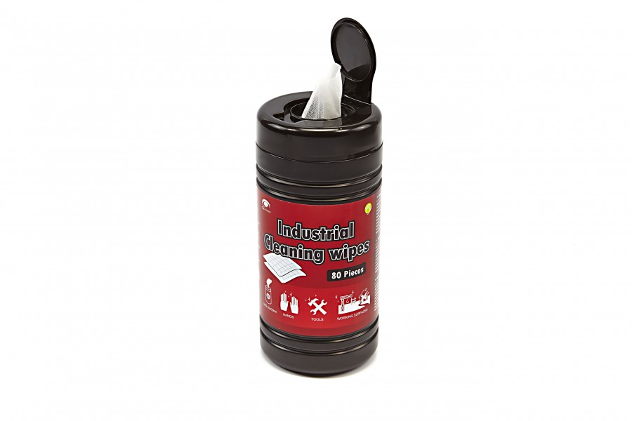[13190] Toolpack reinigingsdoeken 20x30cm. bus a 80 st.  IMPA 550287 UN1993