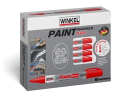 [13250] Winkel Industrial paint marker red, Bullit Tip IMPA 470691[25.0](2.95)