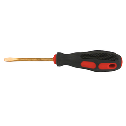 [13265] TETRA Slotted blade screwdriver 75x5,0mm Non-Spark Aluminium-Bronze IMPA 615902[35.0](8.67)