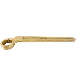 [13317] TETRA Ringsleutel plat gebogen 27 mm vonkvrij Aluminium-Brons, IMPA 615505[2.0](44.550000000000004)
