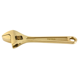 [13355] TETRA Schroefsleutel verstelbaar, 150mm vonkvrij Aluminium-Brons, IMPA 615615[71.0](35.25)