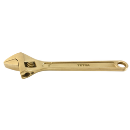 [13356] TETRA Schroefsleutel verstelbaar, 200mm vonkvrij Aluminium-Brons, IMPA 615616[49.0](42.25)