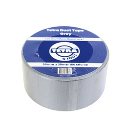 [13443] TETRA Duct Tape 50mmx25mtr grijs, 150 Micron , IMPA 471283[1590.0](1.58)