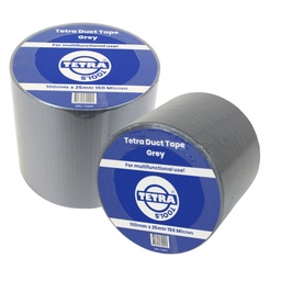 [13445] TETRA Duct Tape 100mmx25mtr grijs, 150 Micron , IMPA 471286[836.0](3.16)