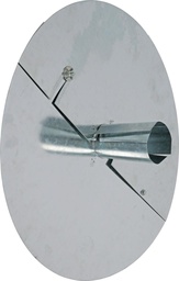[13451] Rattenkeerder Plat 600mm voor staaldraad Max 40mm. IMPA 232364(24.95)