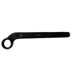 [13493] TETRA Ringsleutel plat gebogen 27 mm, 12-Kant, IMPA 610663[79.0](5.29)