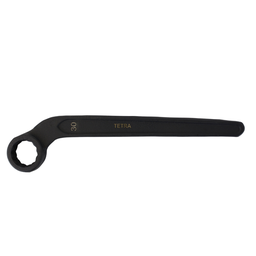[13494] TETRA Ringsleutel plat gebogen 30 mm, 12-Kant, IMPA 610665[141.0](7.34)