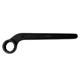 [13498] TETRA Ringsleutel plat gebogen 46 mm. 12-Kant. IMPA 610671[15.0](16.54)