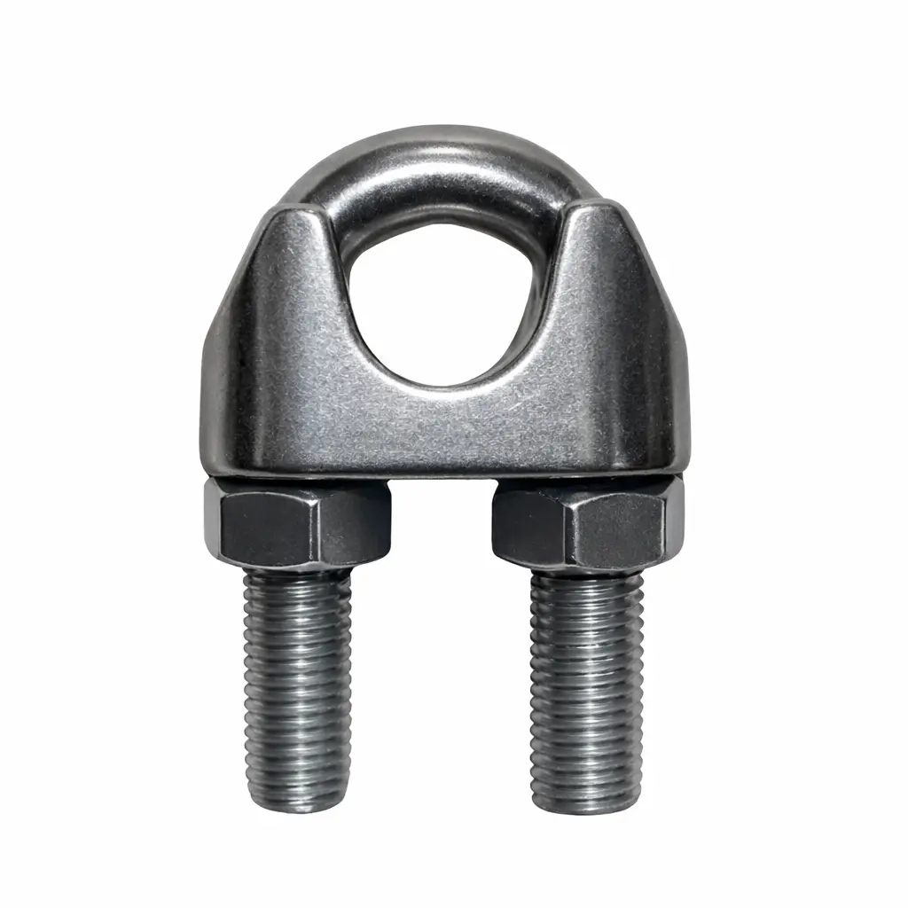 [14019] Staaldraadklem 12mm, RVS 316, IMPA 233659