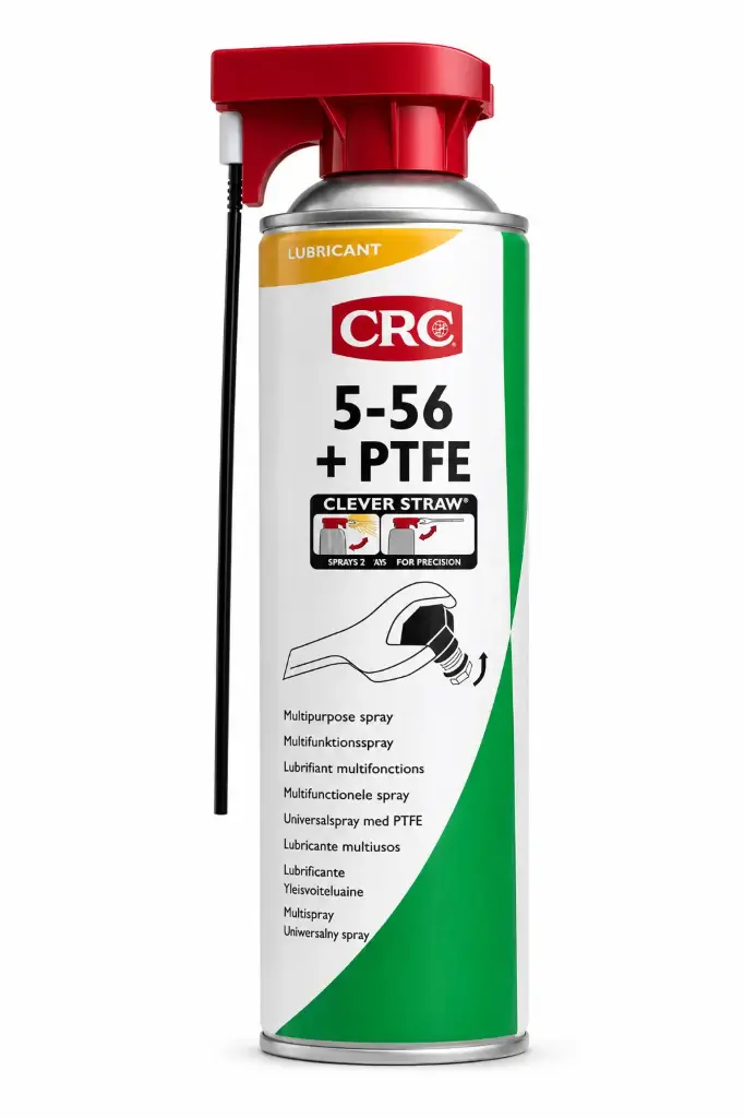 [15058] CRC Kruipolie Universeel 5-56 + PTFE, Smart straw, Spray 500 ml, IMPA 450582, UN 1950  