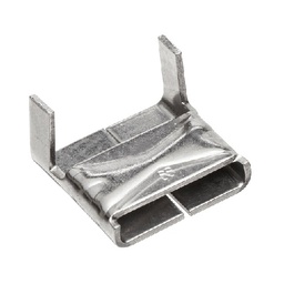 [2551] Banding buckle, Stainless Steel, Width 6.4 mm, set 100 pcs, IMPA 614109[28.0](12.540000000000001)