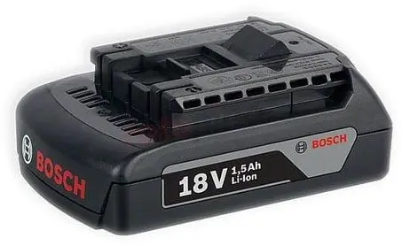 [9447] Bosch GBA 18V 1,5 Ah, reserve accu, p/n 2607336803, UN 3480