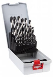 [9083] Bosch metal drill set HSS, 25 delig, 1 - 13 mm P/N 2608577352 IMPA 630255(69.0)
