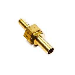 [1301] Brass Screw Air Hose Couplings, Connection Thread 1/4", Nom Hose end 12 mm, IMPA 351064[68.0](2.97)