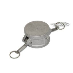 [1626] Camlock Coupling Dust cap, Diameter 63 mm (2-1/2"), Aluminium, IMPA 352056[36.0](5.05)