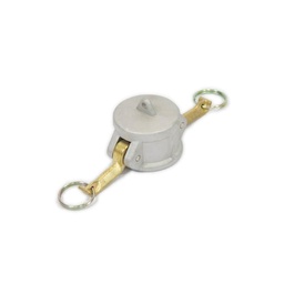 [1624] Camlock Coupling Dust cap, Diameter 40 mm (1-1/2"), Aluminium, IMPA 352054[57.0](7.0)