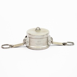 [1781] Camlock Coupling Dust Cap, Diameter 50 mm (2"), Stainless steel, IMPA 352085[82.0](14.13)